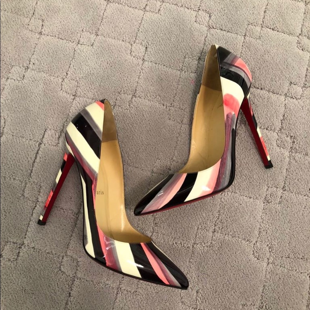 louboutin graffiti heels